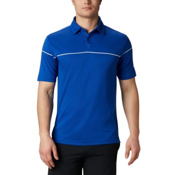 Columbia Polo Heren, Omni-Wick Breaker Golf DonkerBlauw, 78PJHQLUT